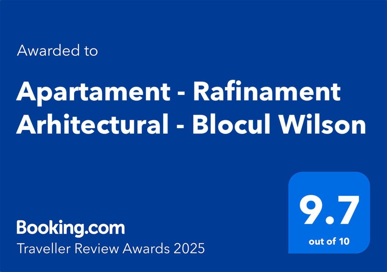 Apartament - Rafinament Arhitectural - Blocul Wilson Bükreş Dış mekan fotoğraf